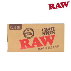 RAW LIGHT SIGN