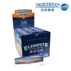 ELEMENTS PRE-ROLLED CONE 1¼ – 6/PACK, 75 pink cones