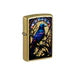 Zippo Stained Glass Raven Design