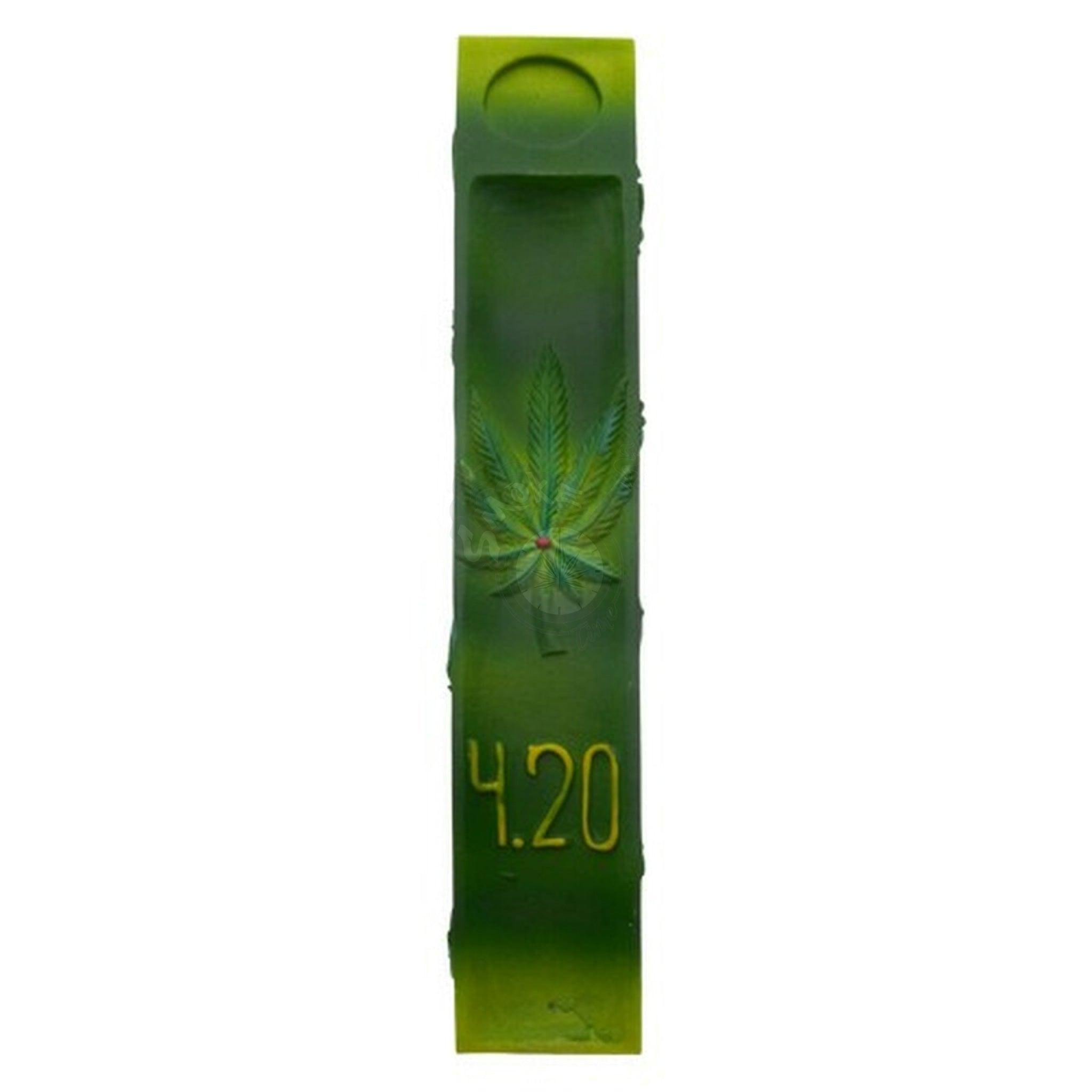 10" Incense Burner - 420 w/ Leaf - SmokeTime