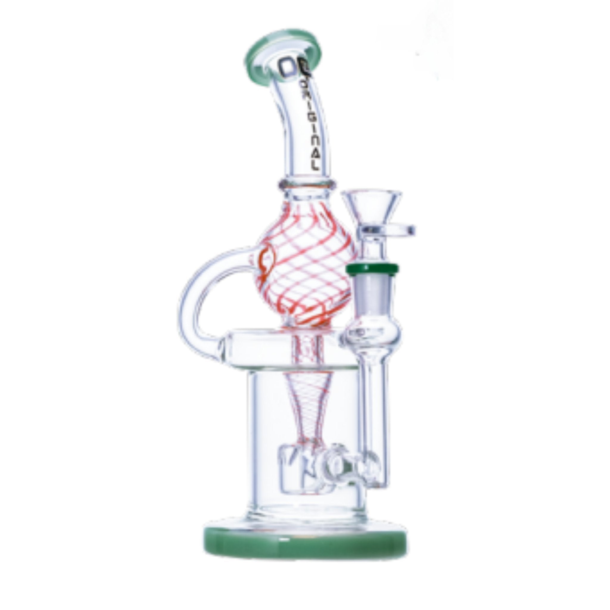 10" Og Recycler Rig (OG-607) - SmokeTime