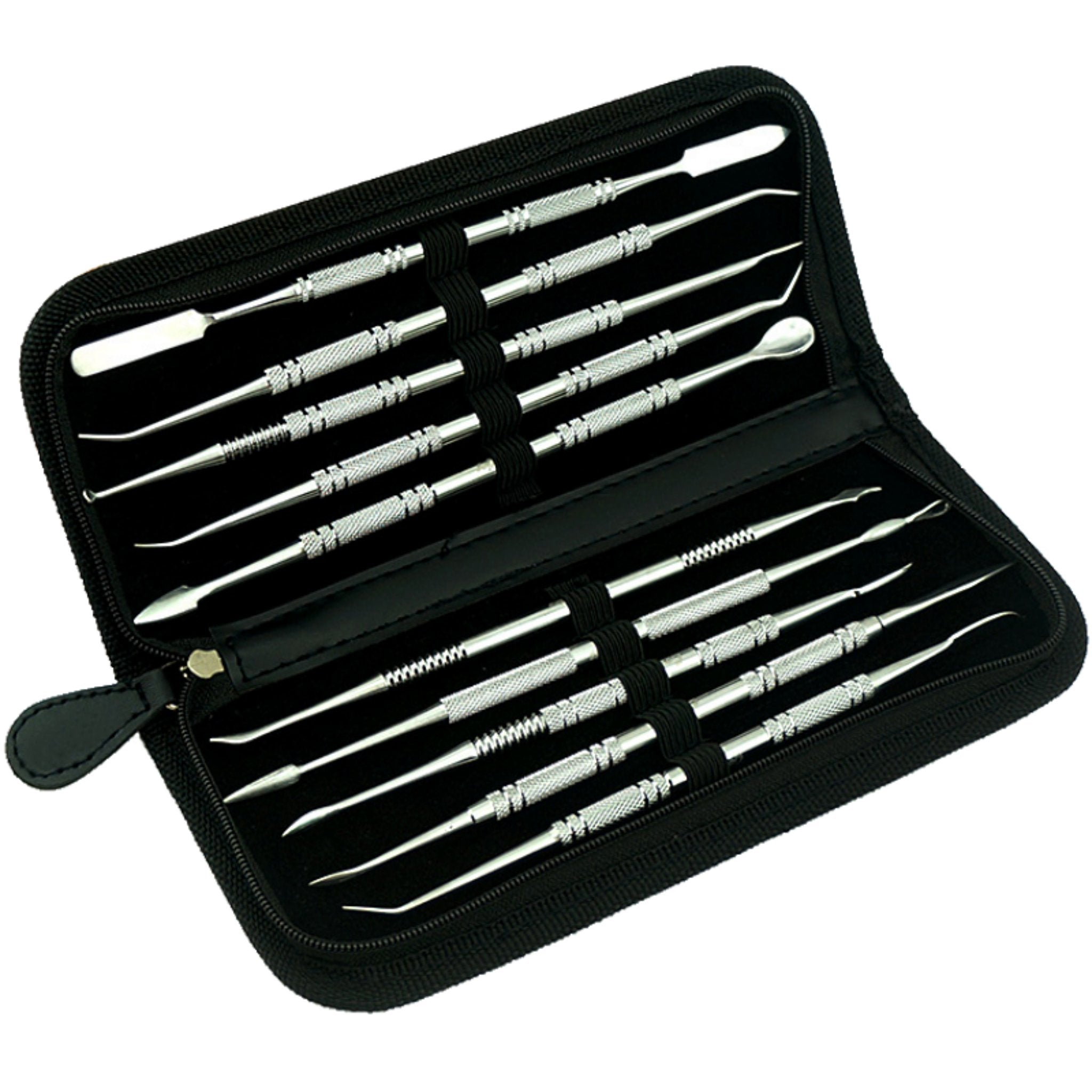 10 Piece Dabber Tools Set in Case (DA-05) - SmokeTime