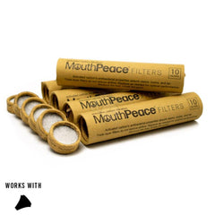 10PC MOUTHPEACE FILTER ROLL - SmokeTime