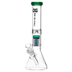 12" OG Original Colored Tree Perc Beaker Bong