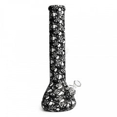 13.5" Beaker Tube W/Glass Downstem & Pull-out - SmokeTime
