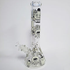 14" Monster Beaker - SmokeTime