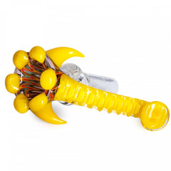 14mm Red Eye Glass Elephant Trunk Cone Pull-Out (178) - SmokeTime