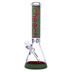 16" 7mm Cheech Matte Logo Beaker Bong