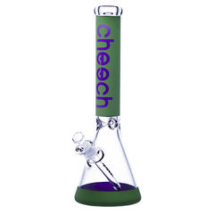 16" 7mm Cheech Matte Logo Beaker Bong