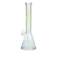 16" 9mm Preemo Glass Ion Plated Beaker-P068