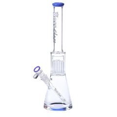 16" Hoss Glass Colored Accent Beaker w/ 12 Arm Percolator (Pink)