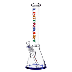 16" Legendary Rainbow Logo Beaker