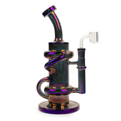 Red Eye Tek 9.5" Metallic Terminator Finish Glitch Klein Recycler Rig (K3124)