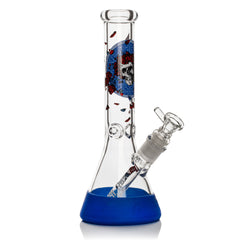 Grateful Dead GEAR Premium® 10" Steal Your Face & Bertha Beaker Base Water Pipe