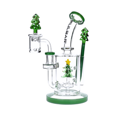 8.25" Pulsar Holidaze Series Glass Dab Rig Set