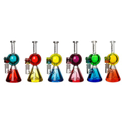 9" Cheech Long Neck Glycerinr ball wirh perc (HR-GY-122) - SmokeTime