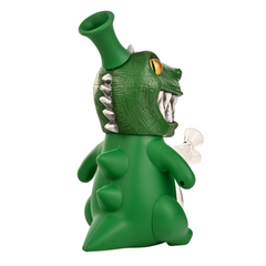 9" Arsenal Dinosaur Kara Waterpipe - Orange Color