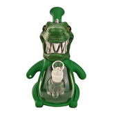 9" Arsenal Dinosaur Kara Waterpipe - Orange Color