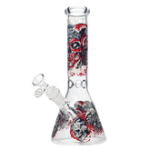 10" 4mm Arsenal Skull Syndicate Beaker