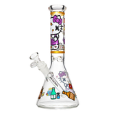 10" 4mm Arsenal Pop Kitty / Pop Garden Beaker