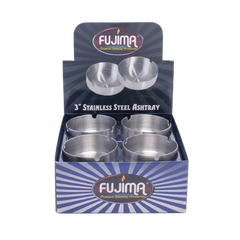 Fujima Stainless Steel Large Ashtray
