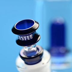 18" Castle bong Double Showerhead 7mm