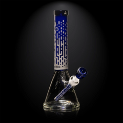 Cascade 14″ Beaker Bong MilkyWay Collection