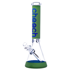 16" 7mm Cheech Matte Logo Beaker Bong