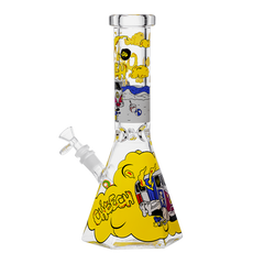 12” 7mm SMOKEY CAMPER Decal Beaker