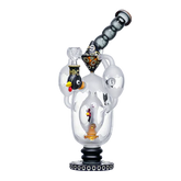 Cheech Glass 14.5" Rooster in a Bubble Recycler