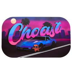 Choast 'Miami Vice' Rolling Tray W/ Lid - Medium