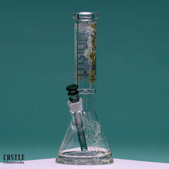Castle Glassworks Occult (14") Mystical Glass Bong