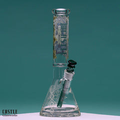 Castle Glassworks Occult (14") Mystical Glass Bong