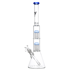 18" Titan Glass Dual Perc Beaker