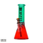 Castle Glassworks 12" Electroplated Beaker Bong 5mm Thick Glass