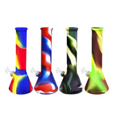 12" Silicone Water Pipe with Beaker Base