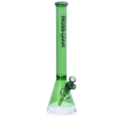 16" Hoss Glass Colored Beaker w/ Window Base