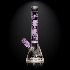 Catlantis 16″ Beaker Bong Milkyway X Koala Puffs