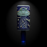 Milkyway Extraction in Color Dark Blue + Frit Long Bowl