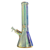 14" 3D Chrome LED Glass Bong