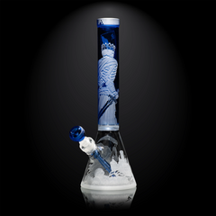Retribution 16″ Beaker Bong MilkyWay collection