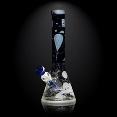 Roswell 1947 14″ Beaker Bong MilkyWay