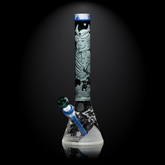 Femme Samurai 16″ Clear Beaker Bong