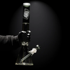 Cursed Saint Card 16″ Beaker Bong