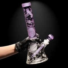 Space Odyssey: 4001 AD 14″ Beaker Bong Milkyway