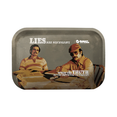G-Rollz Narcos Truth Metal Rolling Tray - Medium