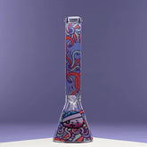 16"Octopus Beaker Bong 9mm Thick Glass castle glass