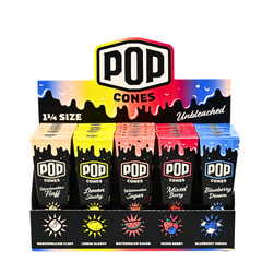 Pop 1 1/4 Pre-rolled Cones - 4 Flavors Available