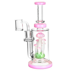 Pulsar Mushroom Cluster Dab Rig -9" -14mm F - Colors Vary