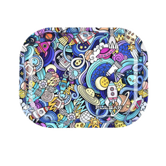 Pulsar Mini Space Junk Metal Rolling Tray w/ Lid - Small